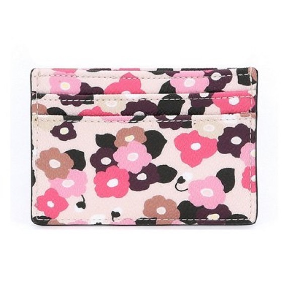 NWT♠️KSNY Hyde Lane Floral Card Holder in Rose Dew - Picture 6 of 8